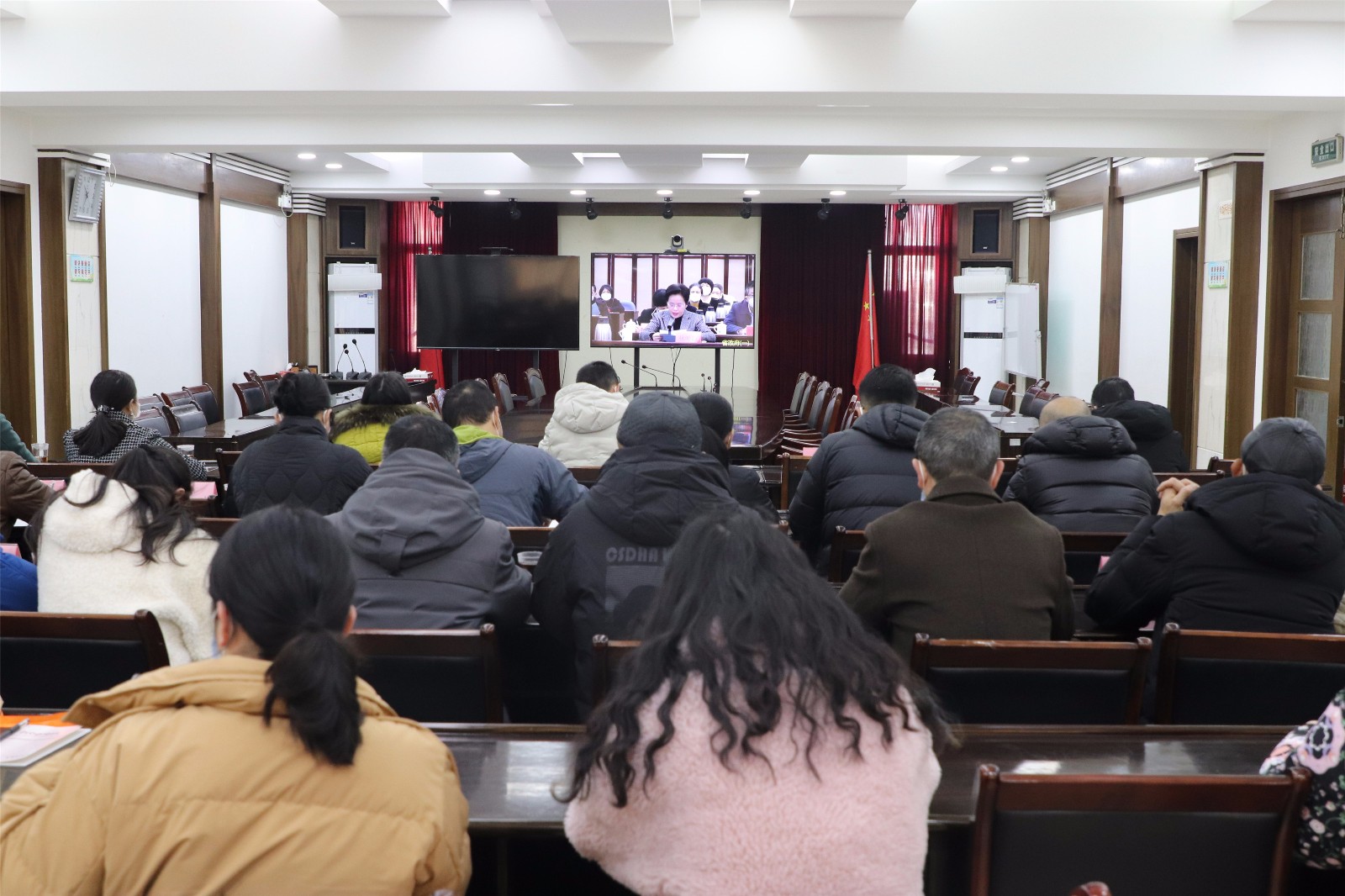 我市收听收看全省家庭教育工作推进视频会